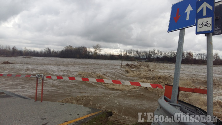 Alluvione: Cavour il guado di Zucchea non esiste più