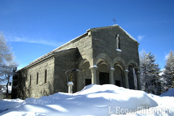 Sestriere festeggia S. Edoardo con la visita del vescovo di Susa