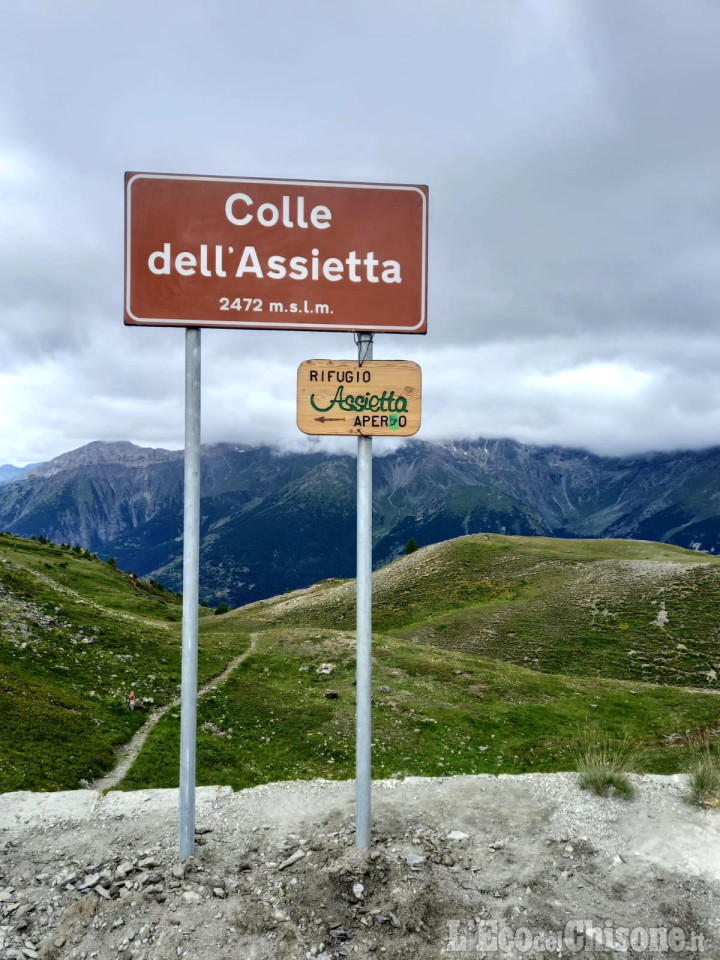 Questa mattina strada Sp 173 del Colle dell’Assietta chiusa in località Cerogne