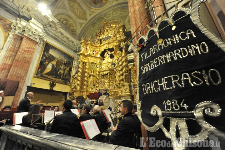 A Bricherasio concerto di Natale con la Filarmonica S. Bernardino