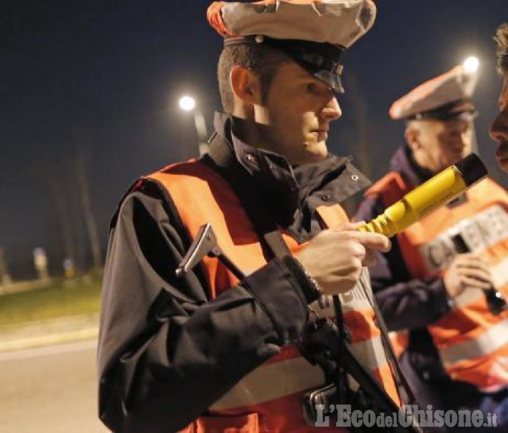 Saluzzo: ubriachi al volante e con i figli minori a bordo, tre denunciati