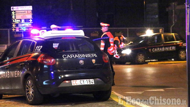 Notte di controlli in valle Po, cento persone fermate dai carabinieri