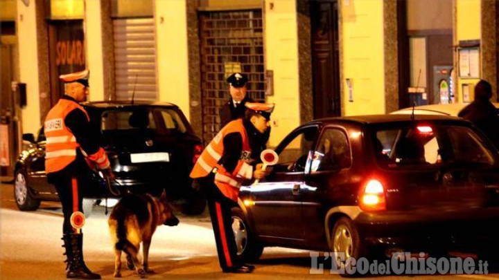 Nel cuneese un intenso weekend di controlli per i carabinieri