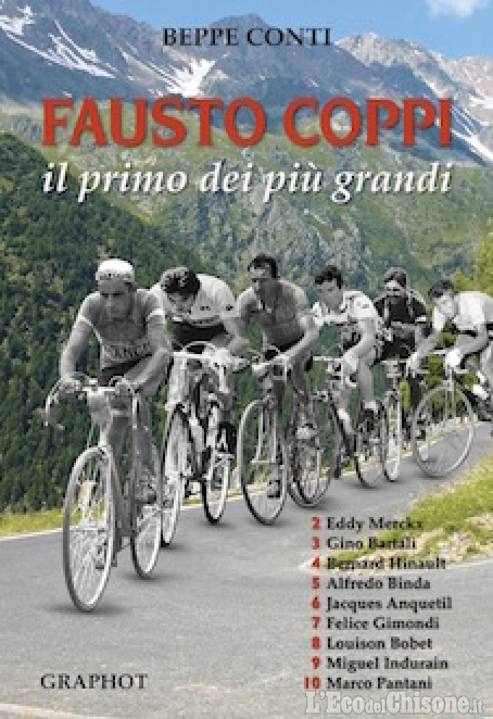 Venerdì 12 serata con l’autore Beppe Conti Pinerolo, “Fausto Coppi, il primo dei più grandi”