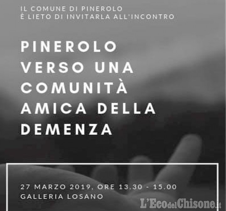 A Pinerolo un incontro di sensibilizzazione sull&#039;Alzheimer