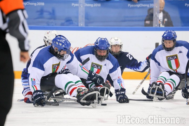 Sledge hockey, Corvino gol alle Paralimpiade: ora Italia -Corea per il bronzo