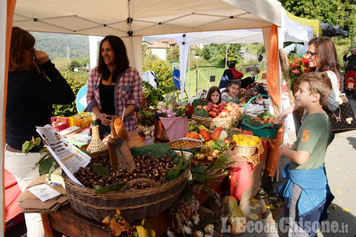 Pinerolo: festa delle castagne a Costagrande