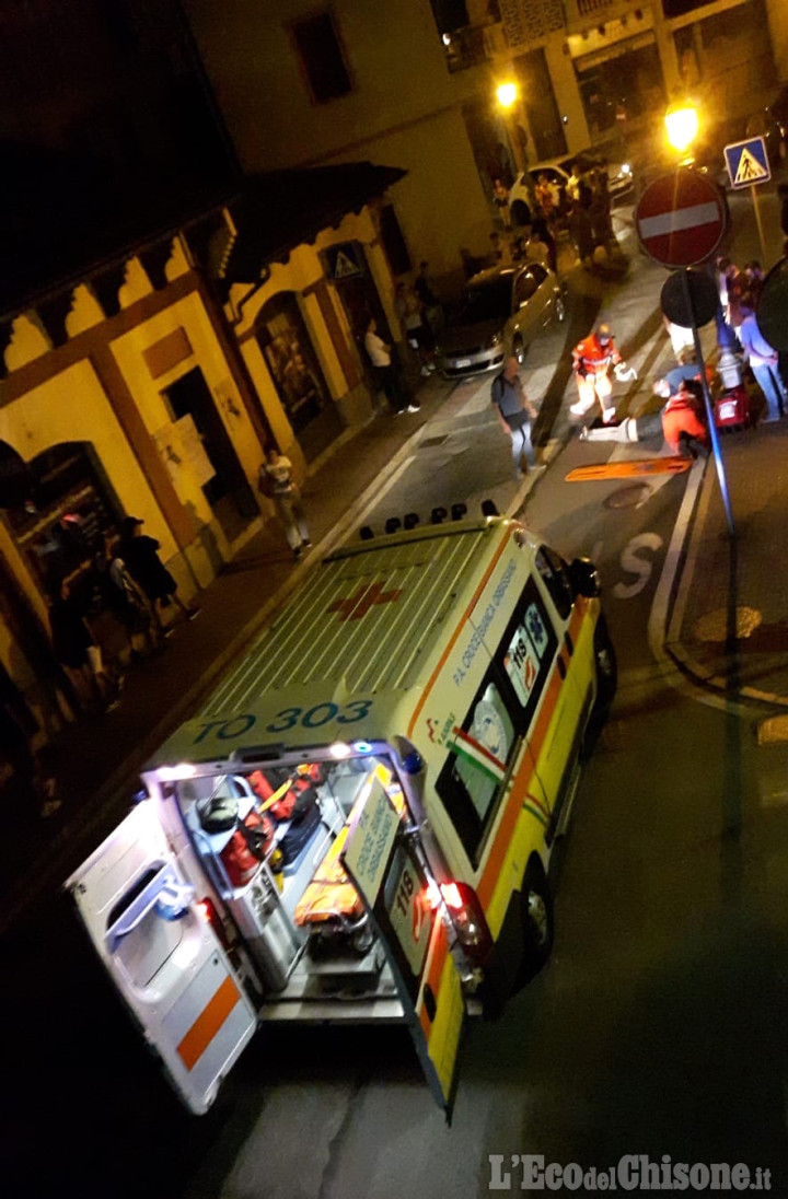 Orbassano: si schianta in moto contro un palo in via Castellazzo, è grave in ospedale