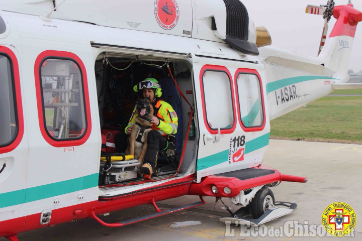 Unità cinofile del Soccorso alpino pronte in caso di valanga