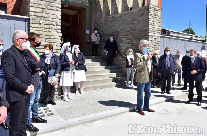 Pinerolo: presentato questa mattina il nuovo sagrato di Madonna di Fatima