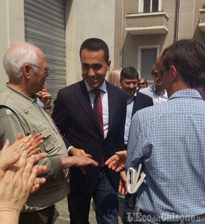 Di Maio oggi a Pinerolo