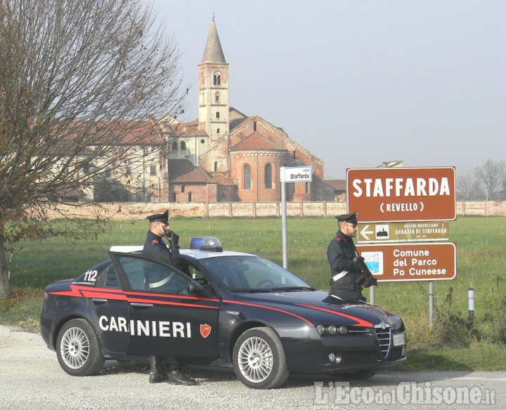 Pinerolese arrestato per rapina, furto aggravato e lesioni personali a Revello