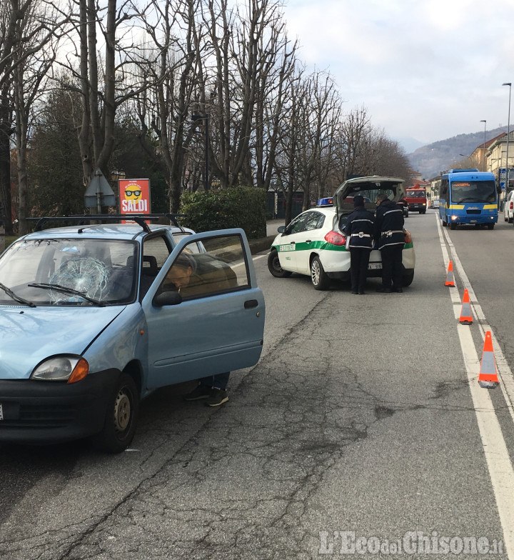 Pinerolo: investito anziano ciclista, è grave in ospedale