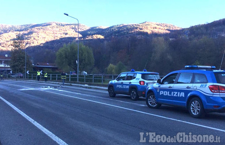 Villar Perosa: schianto frontale in via Nazionale, due feriti