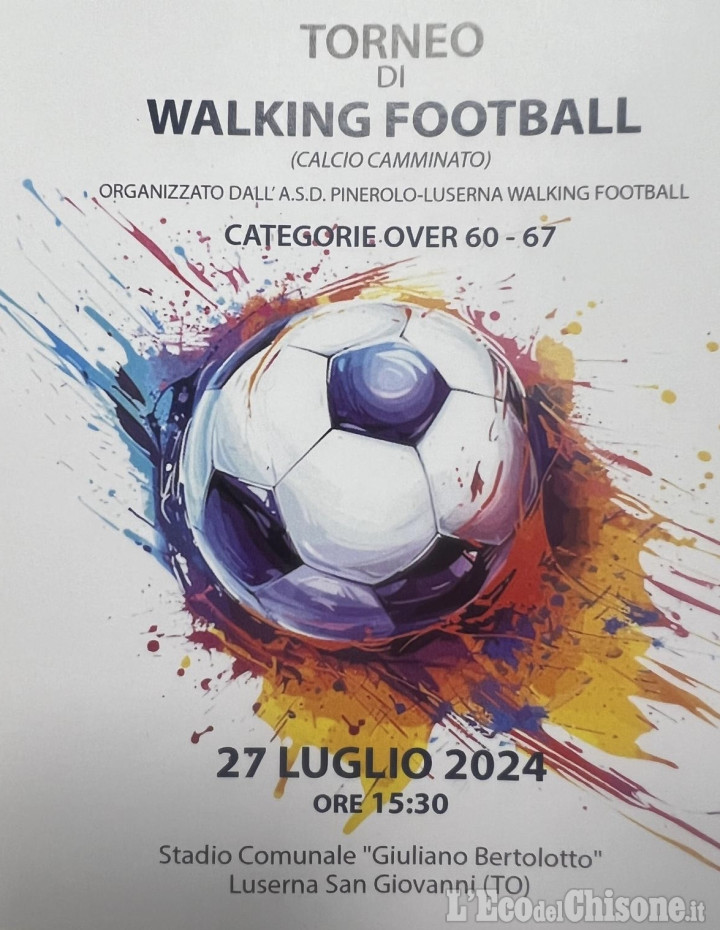 Walking football: sabato pomeriggio torneo a Luserna