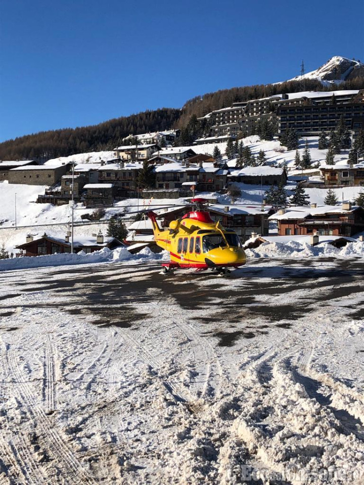 Valanga sul monte Sises di Sestriere: nessuna persona coinvolta