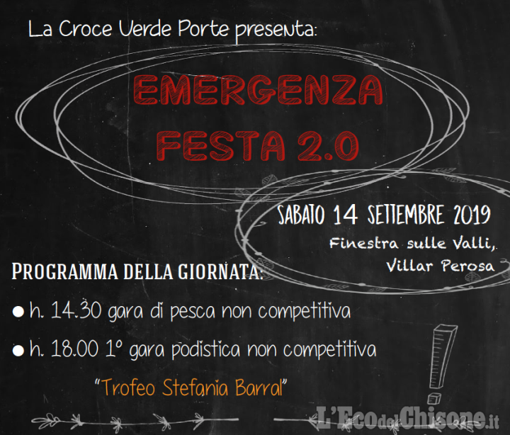 Emergenza Festa 2.0: pesca e dimostrazioni di soccorso con la Croce Verde a Villar Perosa