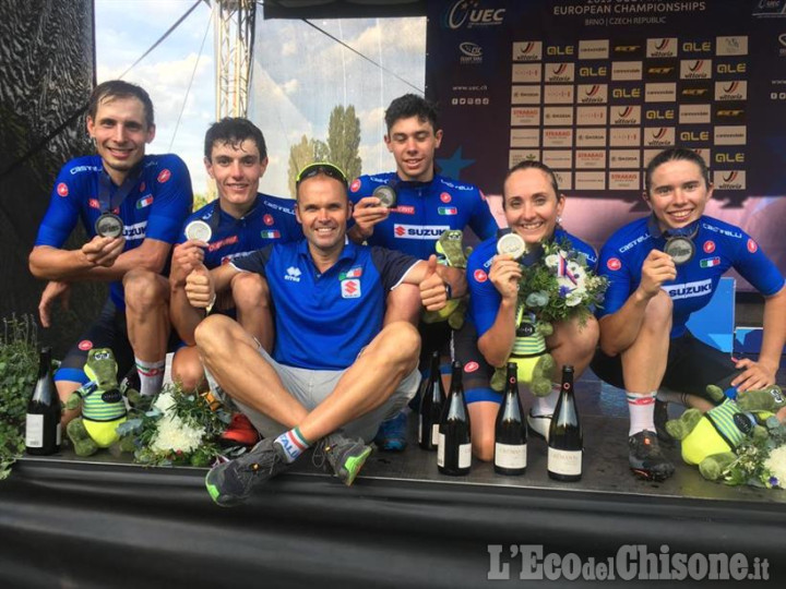 Mtb campionato europeo argento relay per l’Italia con Avondetto   