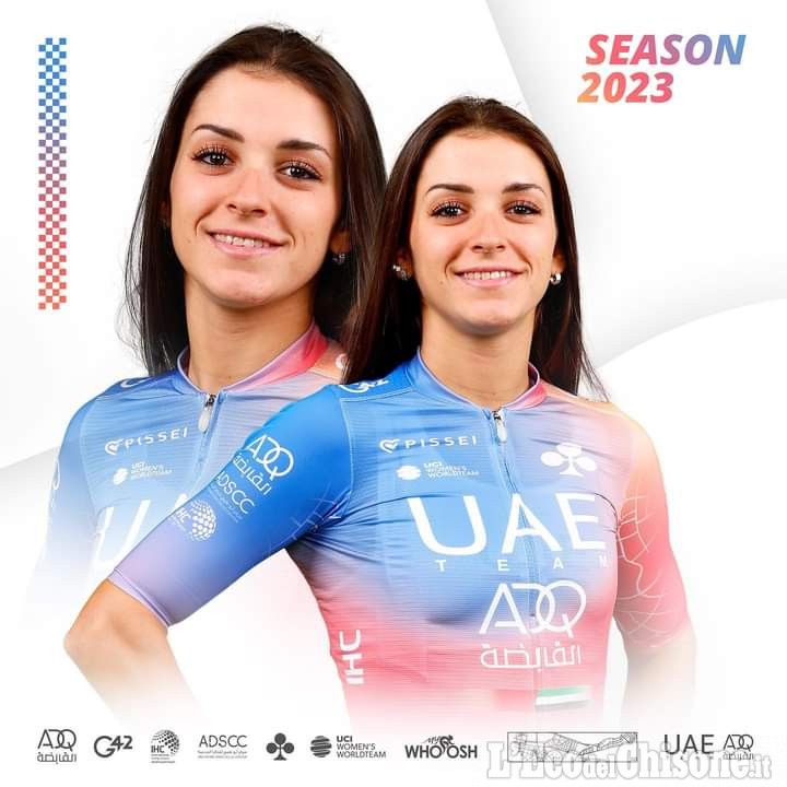Ciclismo femminile, il 2023 di Eleonora Gasparrini con la maglia del Team Uae Adq