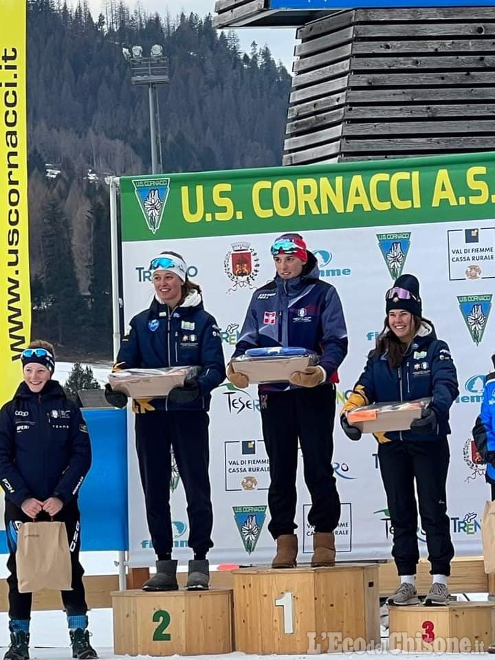 Sci di fondo, la pragelatese Beatrice Laurent campionessa italiana Aspiranti nella 10 tl