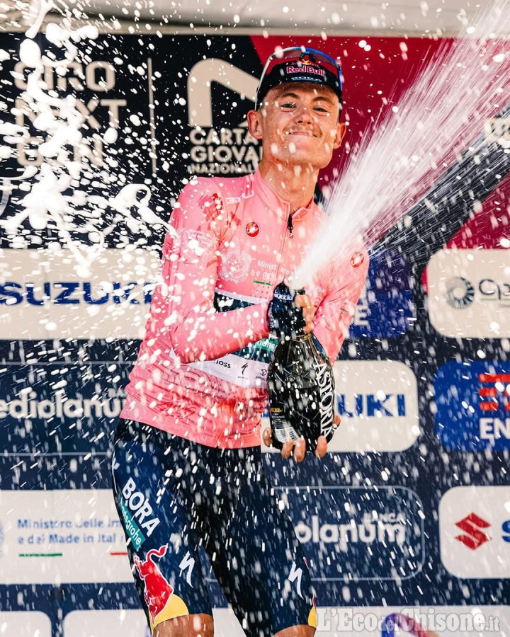 Ciclismo, Giro d'Italia Next Gen: Pinerolo decisiva, l'australiano Tuckwell parte in rosa per 11"