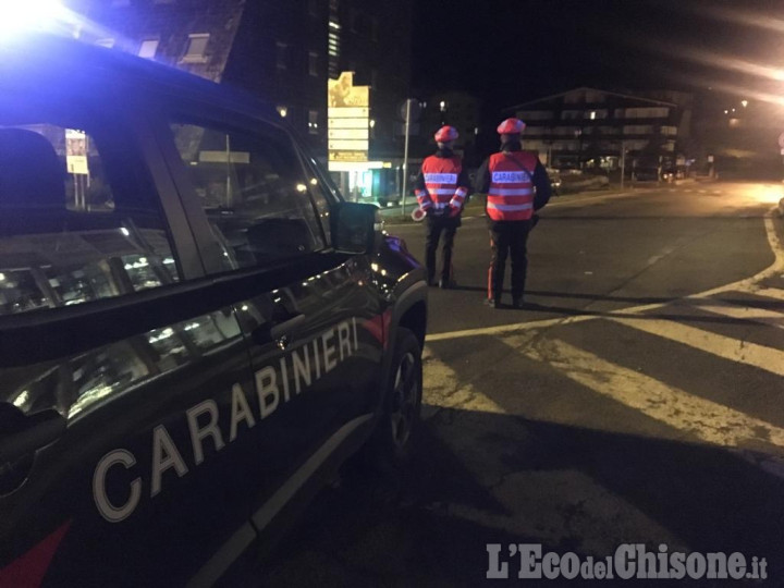 Sestriere: controlli anti-alcol dei carabinieri, cinque giovani denunciati