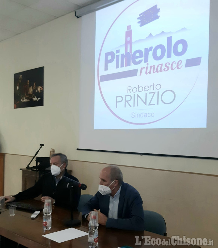 Elezioni Pinerolo: Roberto Prinzio è il candidato sindaco di "Pinerolo Rinasce"