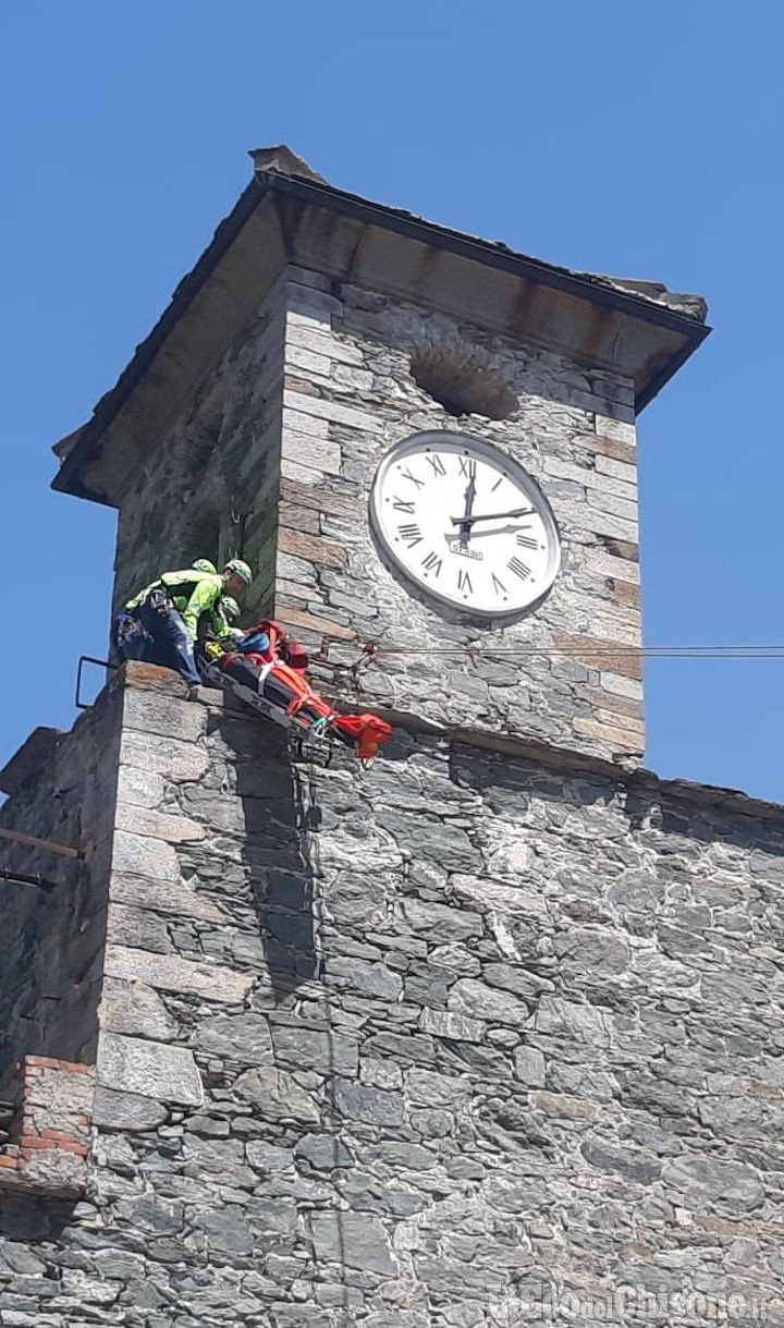 Fenestrelle: soccorso sui muri della fortezza nella giornata "Èvviva AslTO3"