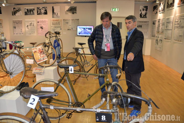 Faustino Coppi alla mostra &quot;Pinerolo Città del Ciclismo&quot;