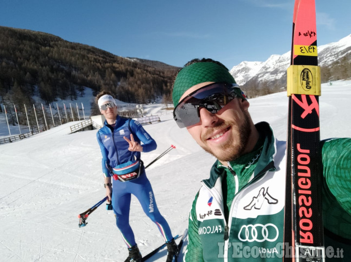 Pragelato: gli azzurri Serra e Romano al test event di domenica 12