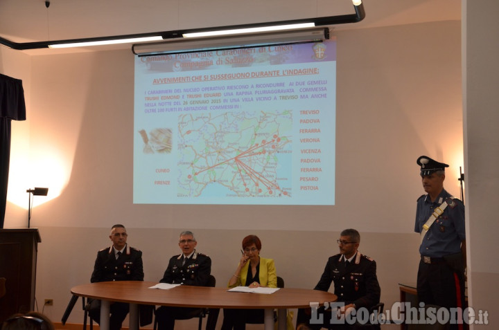 Rapine e furti in valle Po e in tutto il Nord e Centro italia: arrestati due gemelli