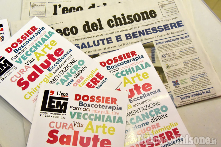 Dossier Salute e Benessere a Pinerolo: ancora una giornata con L&#039;Eco