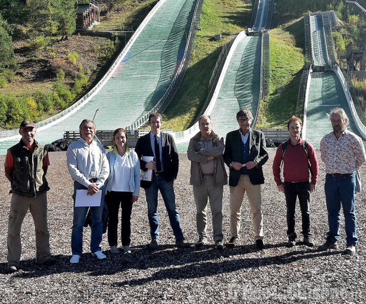 Pragelato: sopralluogo ai trampolini scuola per l&#039;omologazione