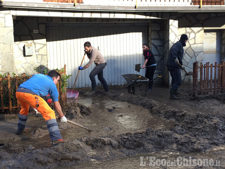 Alluvione in Val Chisone: per la Sr 23 riapertura parziale domani, per la Provinciale di Prali ci vorrà una settimana