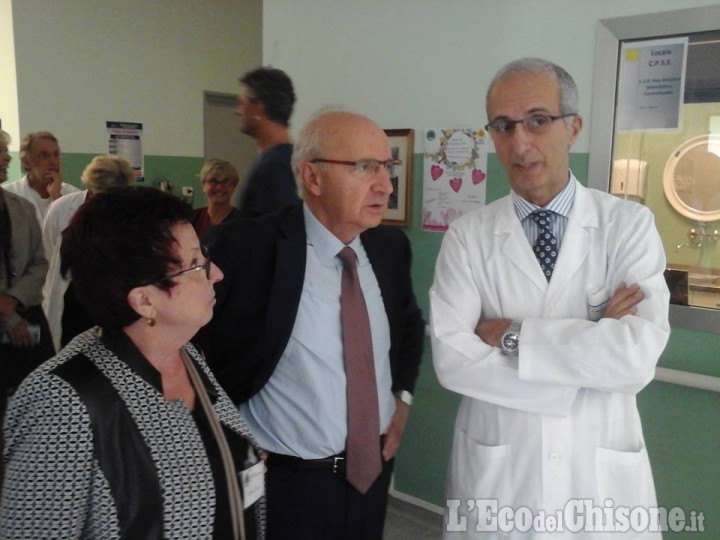 Orbassano: Saitta in visita al San Luigi nella Giornata contro la sclerodermia