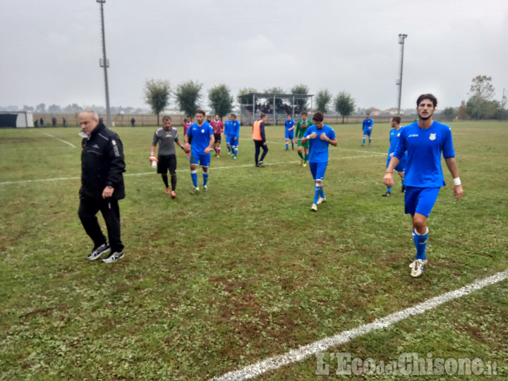 Calcio: Pinerolo, giusto pareggio con i milanesi dell&#039;Inveruno, Saluzzo primo!