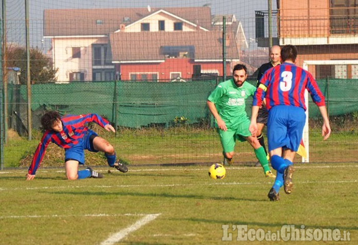 Calcio: Pinerolo sotto di due reti a Settimo