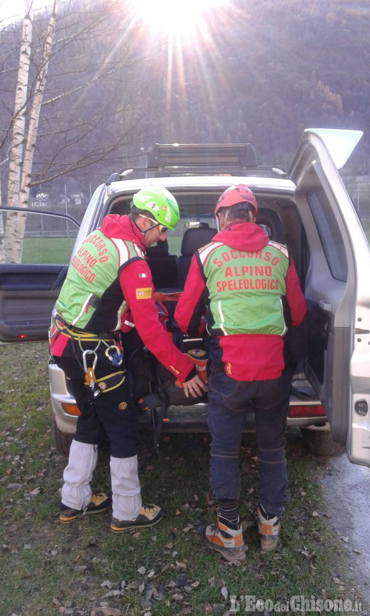 Bobbio Pellice: caduta fatale in un dirupo