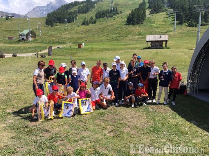 Golf, giovani del Pinerolo protagonisti sui campi della Val Chisone