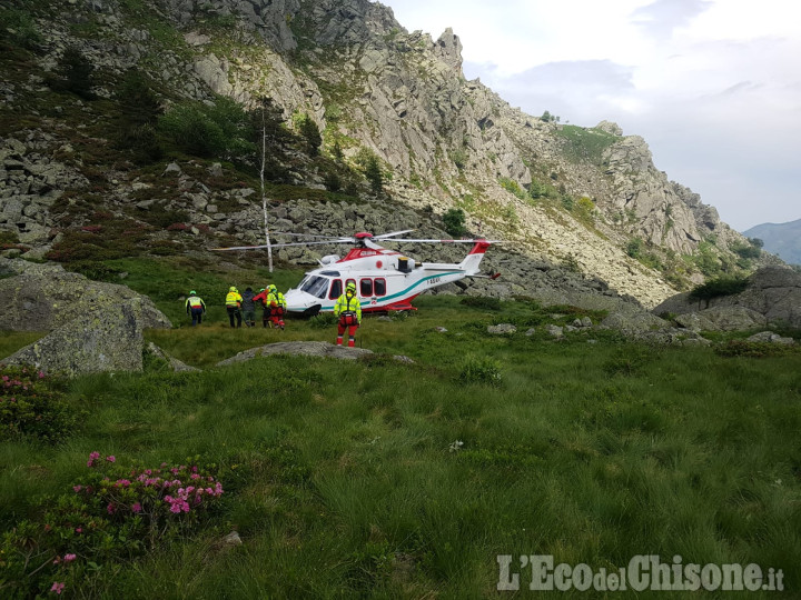 Coazze: ferito escursionista vicino al rifugio Balma, l&#039;intervento del Soccorso Alpino