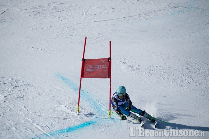 Sci Alpino, slalom Gigante: al Colle titolo femminile ad Elisa Platino, seconda a 18 centesimi la beniamina Bassino 