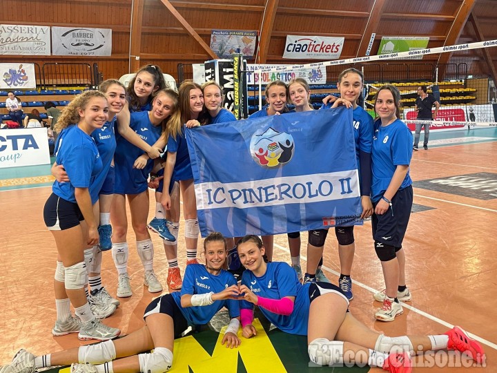 Campionato studentesco Volley: le ragazze dell'I.C. Pinerolo2 campionesse italiane 
