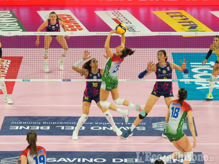 Volley A1 femminile, la gara secca dei Quarti di Coppa Italia premia super Scandicci: Pinerolo lotta nel secondo set, 3-1