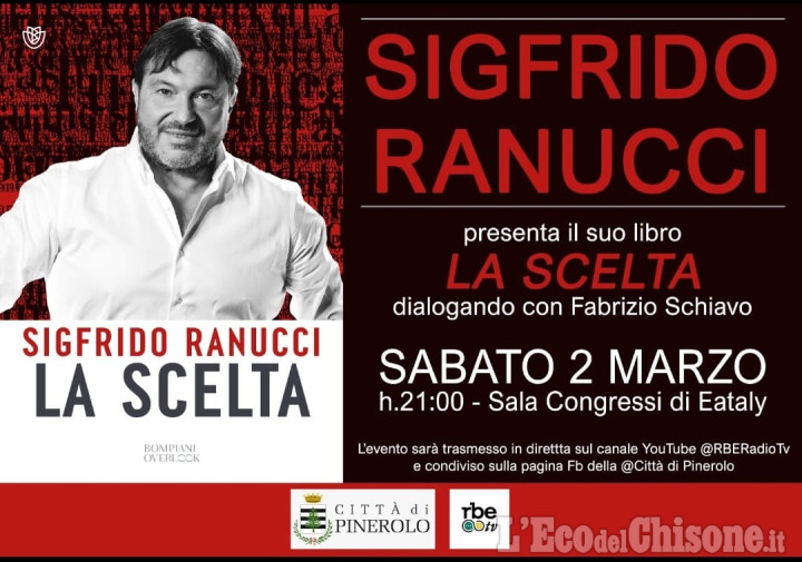 Report: sabato Ranucci a Pinerolo presenta il suo libro "La scelta"