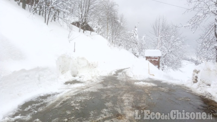 Alta Val Pellice a forte rischio valanghe 