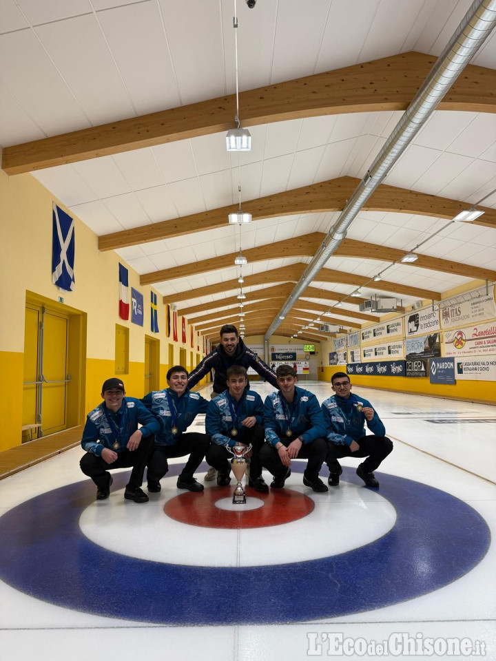 Curling, hurra' pinerolese ai campionati italiani junior uomini e donne