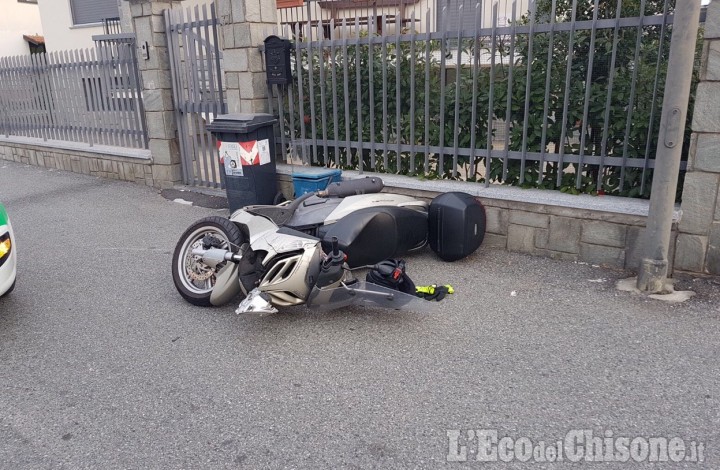 Doppio incidente a Beinasco e Borgaretto, due motociclisti feriti