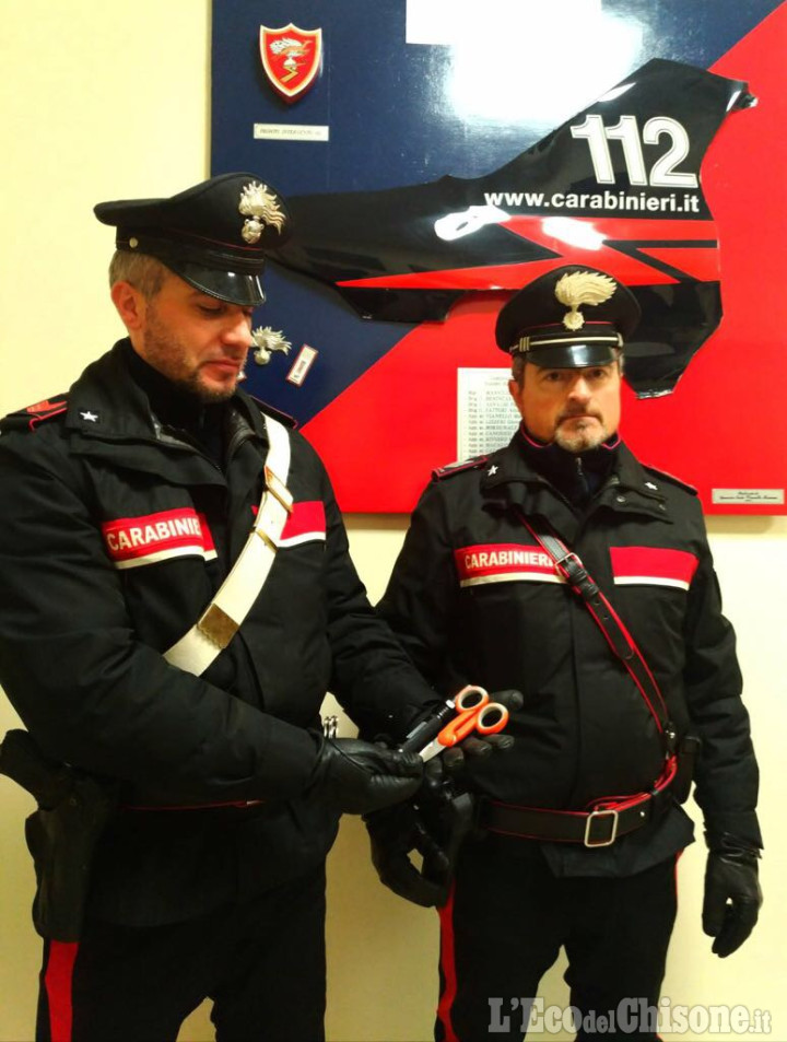 Scalenghe: arrestato dopo la rapina, in carcere 23enne di None