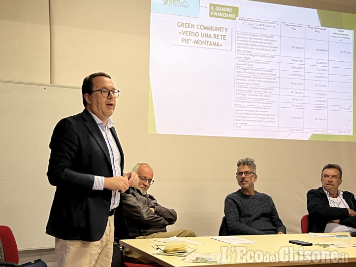 Green Community del Pinerolese: a Bibiana presentato il progetto che unisce le valli e Pinerolo