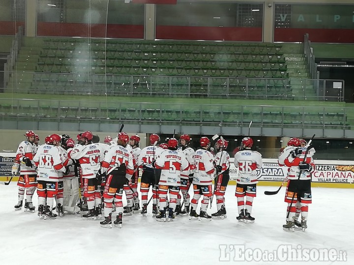 Hockey ghiaccio Ihl1, Valpellice Bulldogs chiude con un successo 7 a 0 la regular season